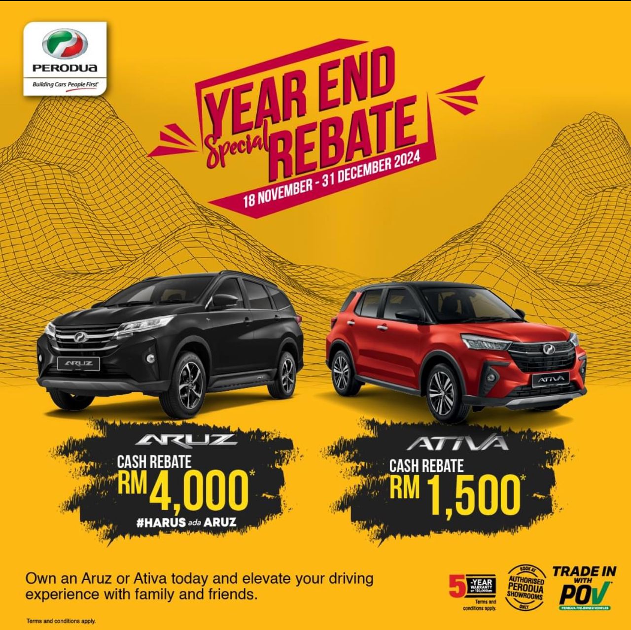 Promosi Diskaun Perodua Terkini 2024